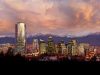 SANTIAGO DE CHILE. La caja de Pandora Santiago desde el cielo