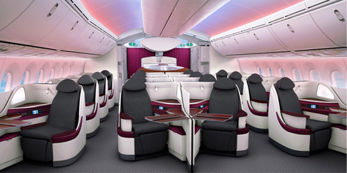clase business qatar airways