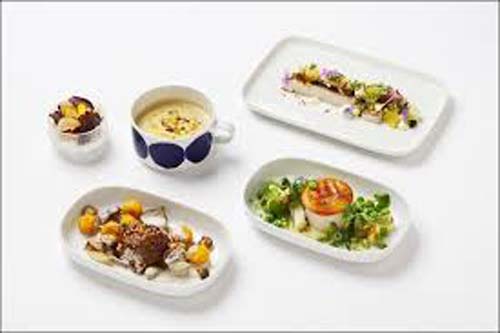 finnair menu business
