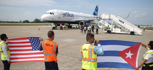primer vuelo a cuba jetblue