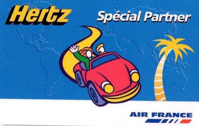 hertz acuerdo air france