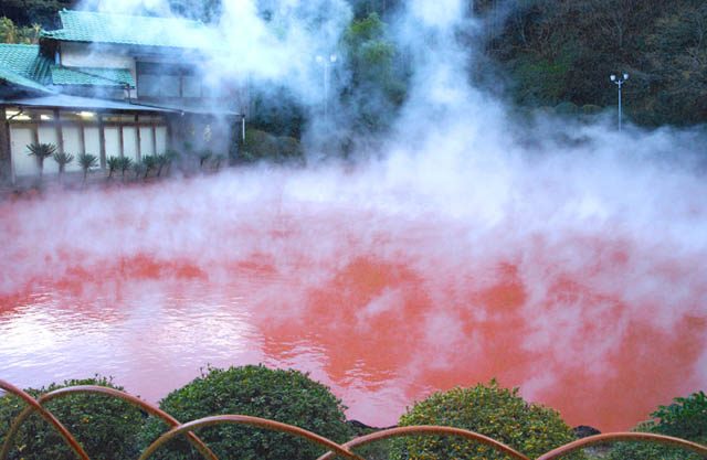 Blood Pond Hell Hot Spring