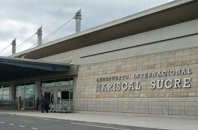 Aeropuerto de Quito. Ecuador