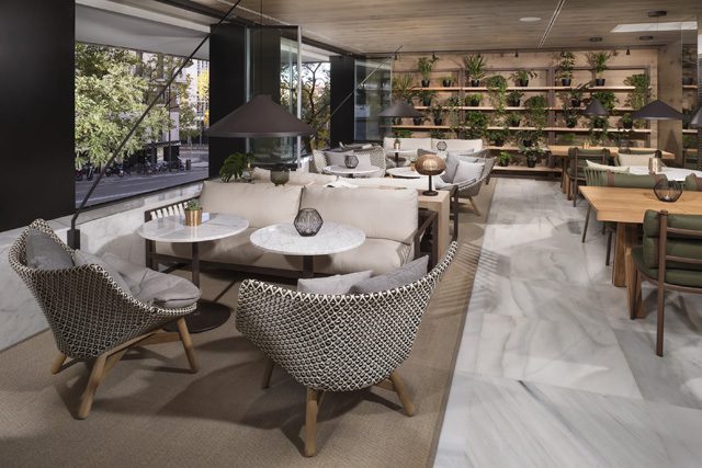 MeliaMSerrano-LobbyTerrace2 Meliá Madrid Serrano