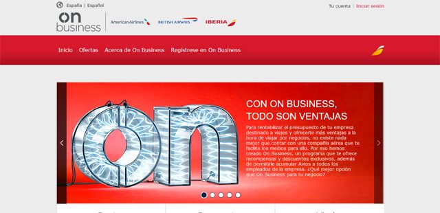 iberia on business iberia on business
