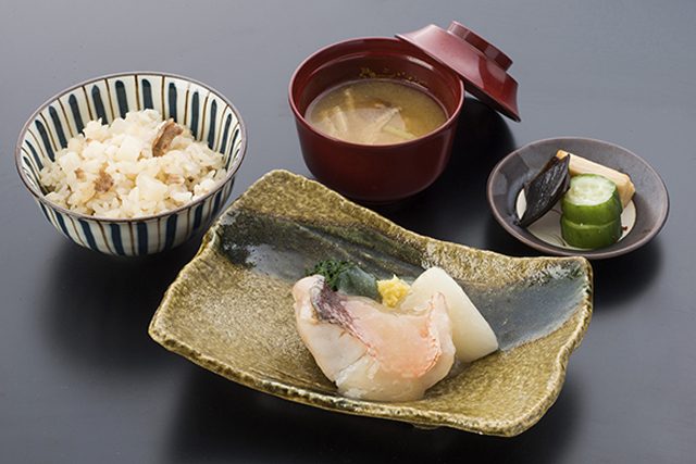 Japan Airlines menú first class