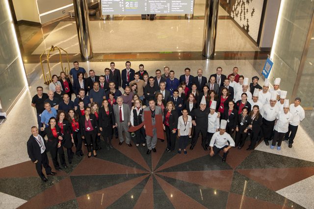 Madrid Marriot Auditorium operación kilo