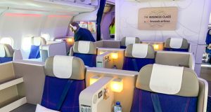 Brussels Airlines business class hotel boutique