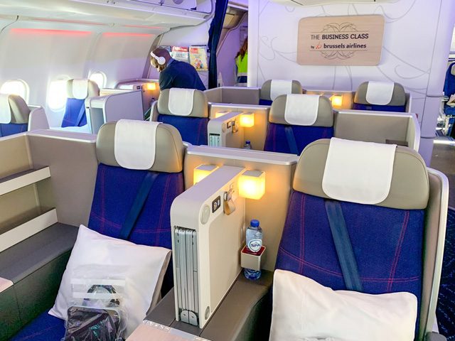 Brussels Airlines business class hotel boutique