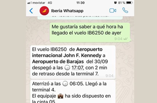 iberia whatsapp iberia whatsapp