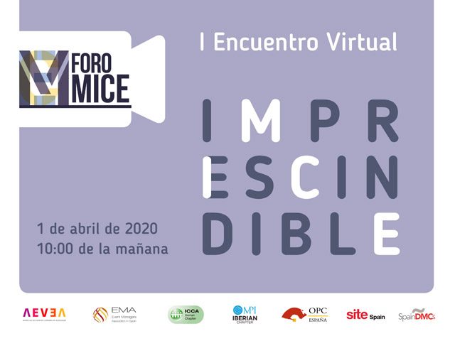Primer encuentro virtual Foro MICE coronavirus Primer encuentro virtual Foro MICE coronavirus