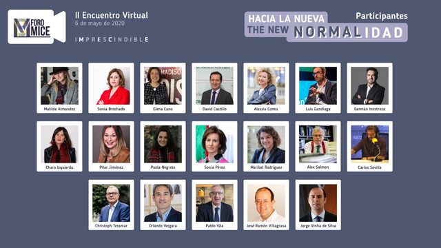 Foro MICE segundo encuentro virtual