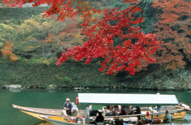 barranco de Hozu-kyo, en Arashiyama