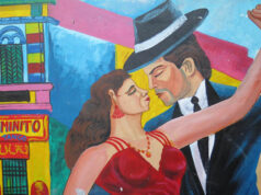 BUENOS AIRES. Mi Europa querida Pintura tango