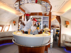 Emirates lounge