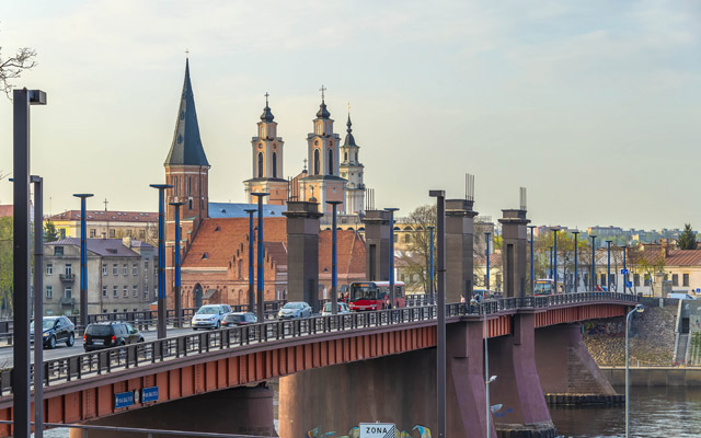 Kaunas: Puente Vytautas the Great Kaunas: Puente Vytautas the Great