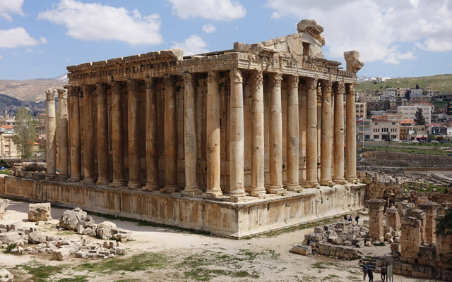 Ruinas de Baalbek, Templo de Baco