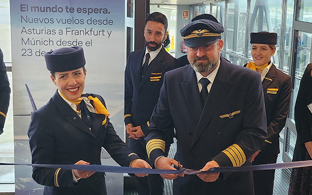 Nueva ruta de Lufthansa a Asturias