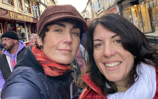 Sheila Matatoros_izda_con Pilar Sheila Matatoros_izda_con Pilar