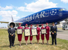 Qatar, Singapore y Cathay, algunas de las triunfadoras de los Skytrax Awards 2025 Qatar Airways tripulacion