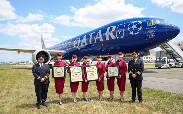 Qatar Airways tripulacion