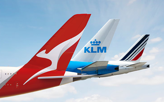 Qantas Air France KLM