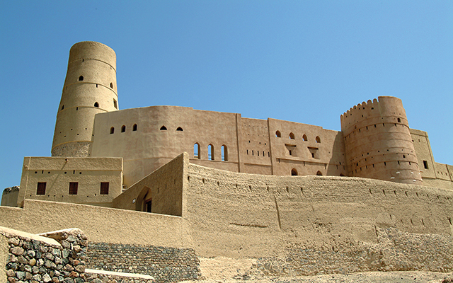 UNESCO World heritage site - Bahla Fort in Wilayat Bahla, Ad Dakhiliyah, Oman Omán