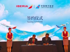 Iberia se expande en Asia con un acuerdo de código compartido con China Southern Iberia