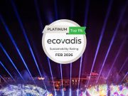 Acciona logra la medalla platino de EcoVadis por la sostenibilidad de su área de eventos Acciona