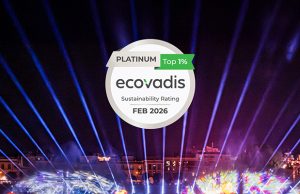 Acciona logra la medalla platino de EcoVadis por la sostenibilidad de su área de eventos Acciona