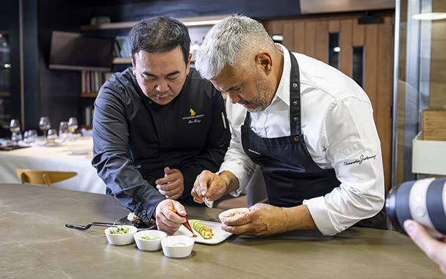 Singapore Airlines y Nandu Jubany